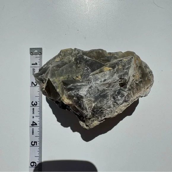 Dark Purple Cubic Fluorite Cluster 2.37 lb 4.5x5” Display